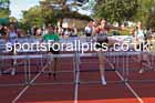 Hurdles, 2025 NEGP No 2, Monkton Stadium, Wednesday, May 28th. Photo: David T. Hewitson/Sports for All Pics
